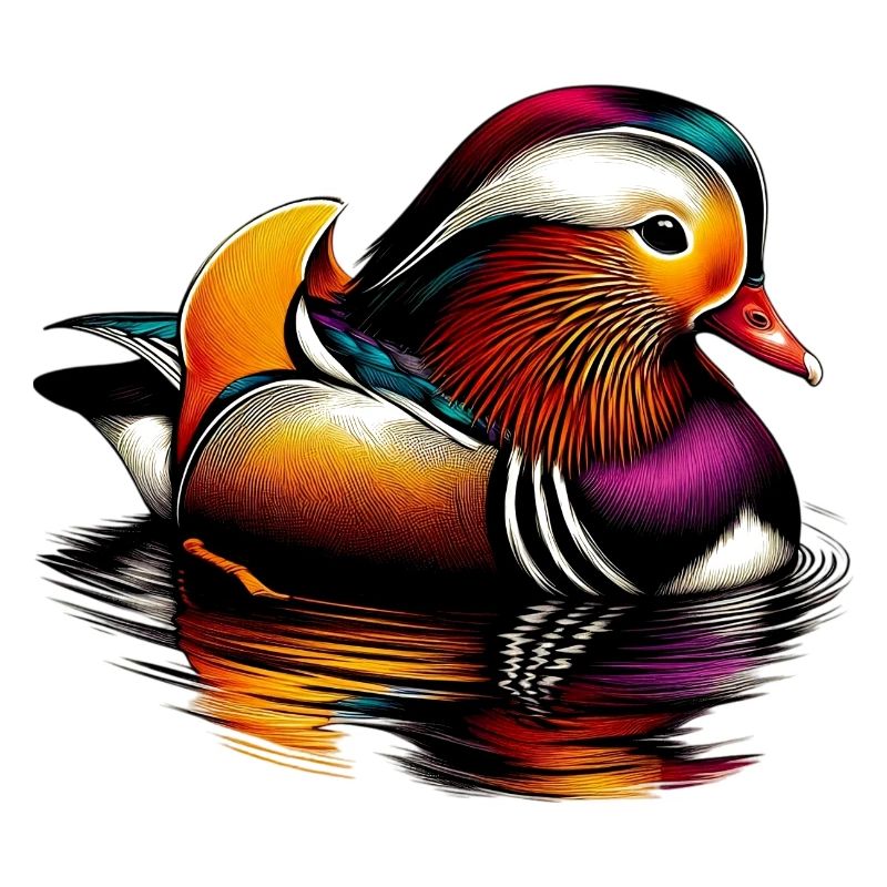 Mandarin duck