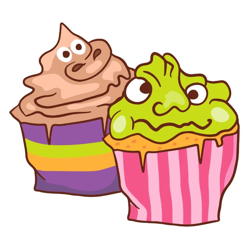 Halloween cupcake muffin cake baking sweets