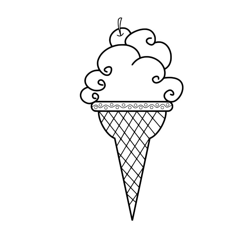 Eis Waffel Eiscreme Eisdiele Sommer