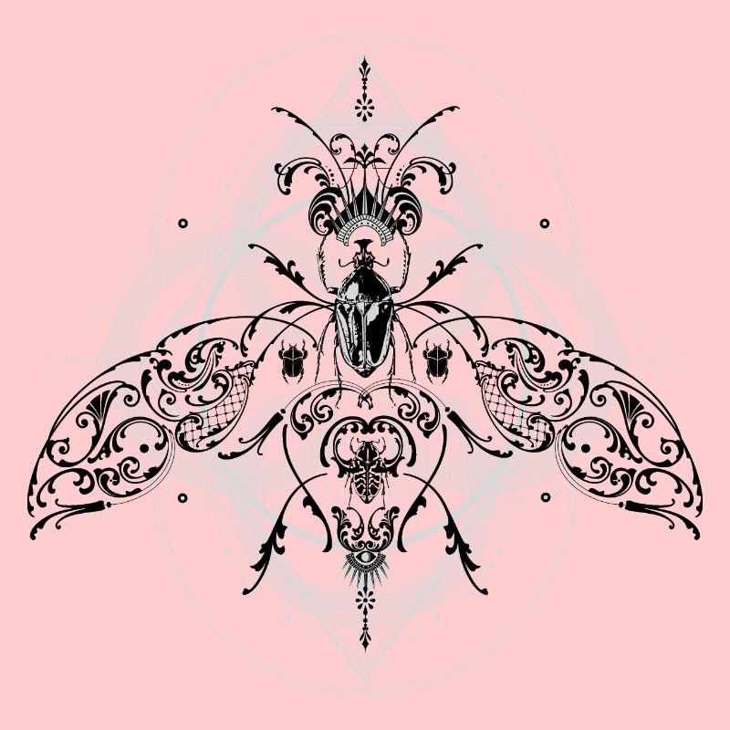 Geometrisch Psychodelisch Insekten Muster Pattern