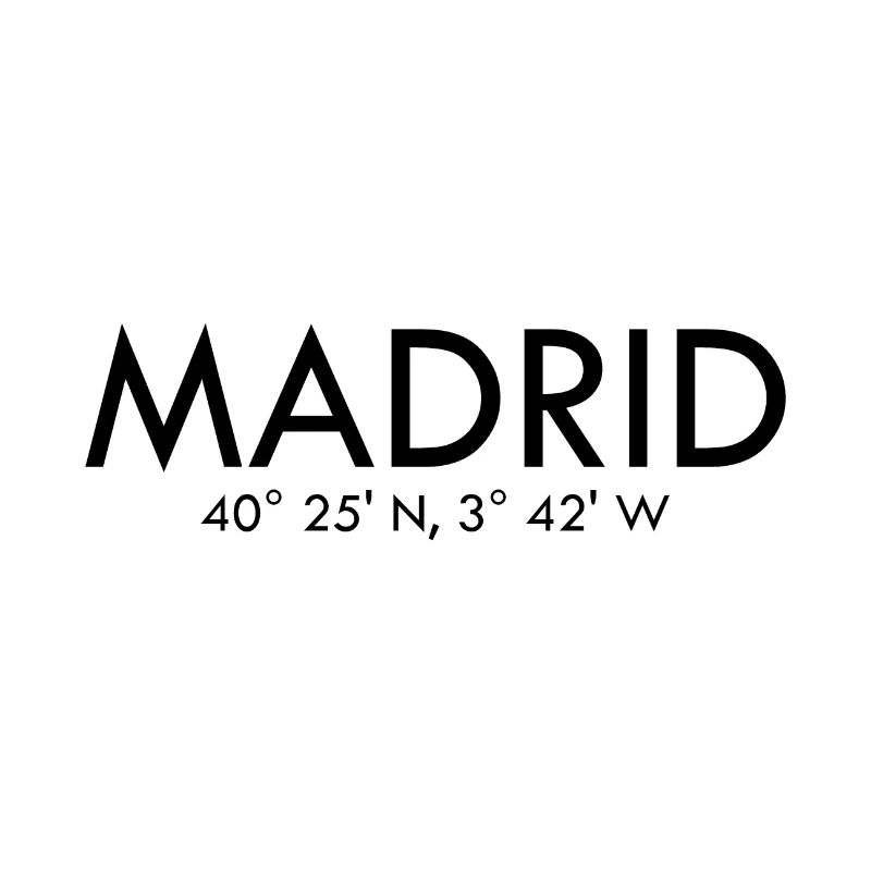Madrid - Espagne - Coordonnées - Latitude Longitude