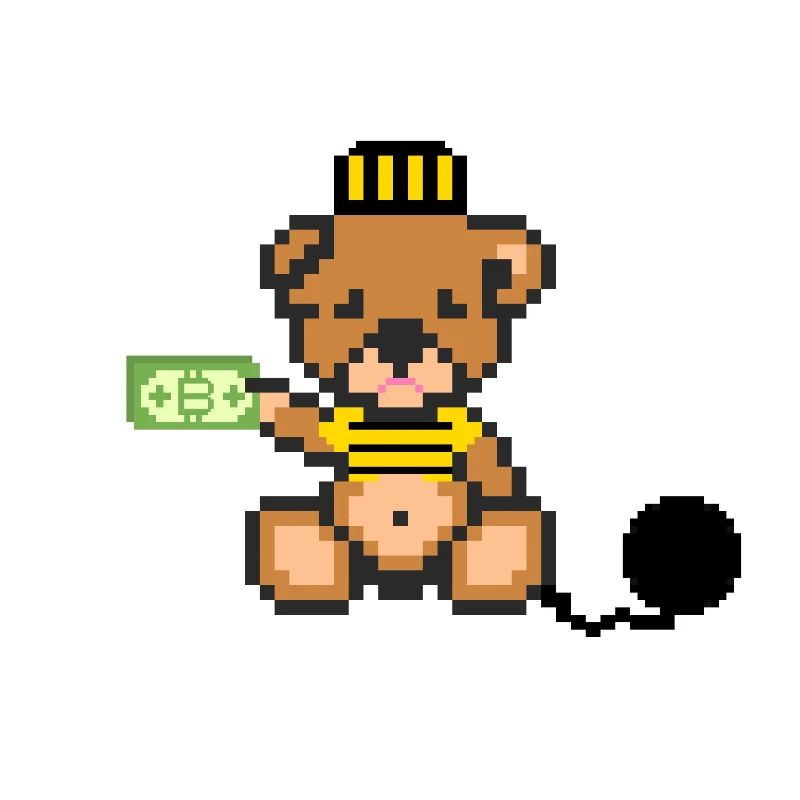 Pixel MiniBear Prisoner