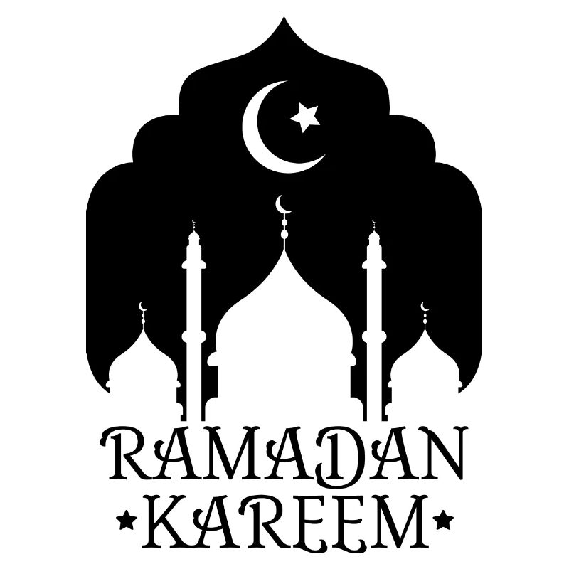 Ramadan Kareem Black