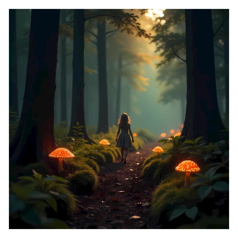 Der leuchtende Weg – in den Zauberwald