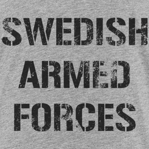 SWEDISH ARMED FORCES Rugged + SWE Flag - Premium-T-shirt tonåring