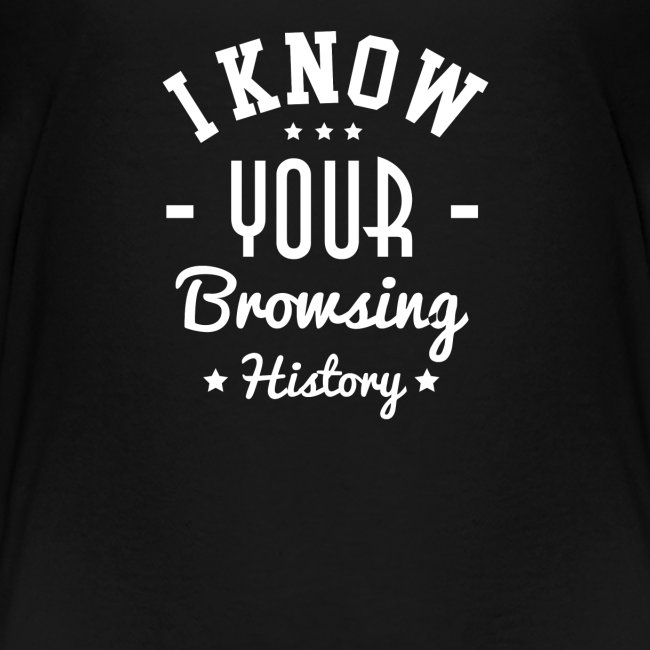 I know your browsing History