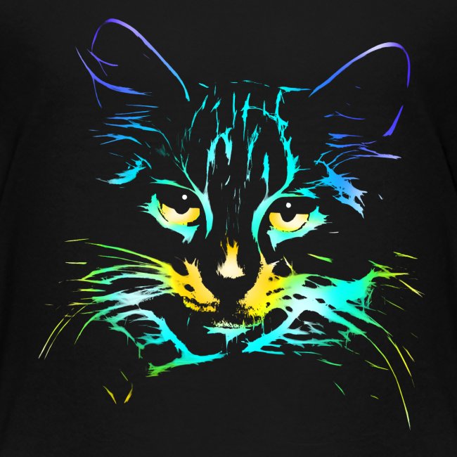 Vorschau: color kitty - Teenager Premium T-Shirt