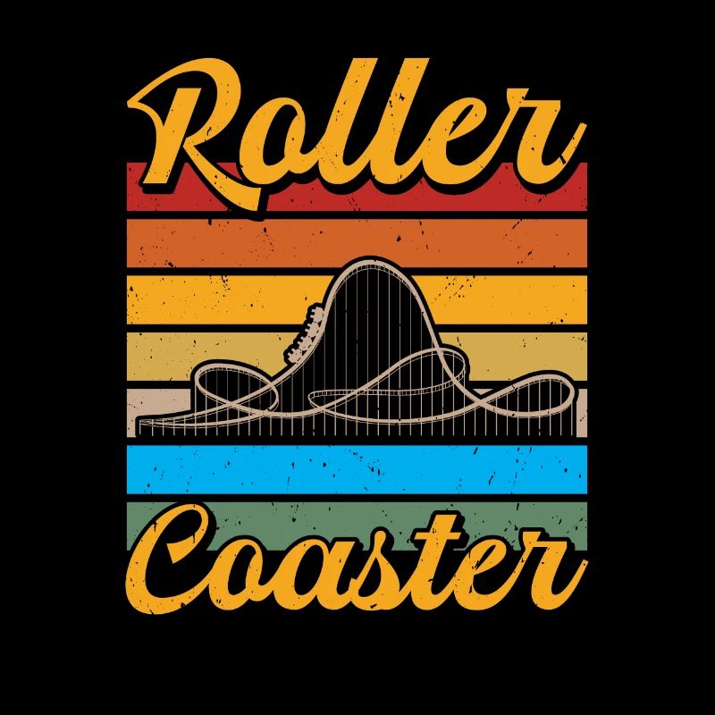 Scooter Coaster, Roller Coaster, Amusement Park, Joy
