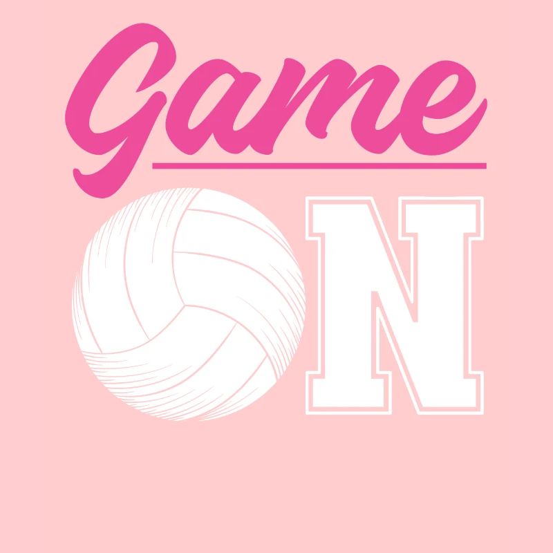 Volleyball Player Team Game On