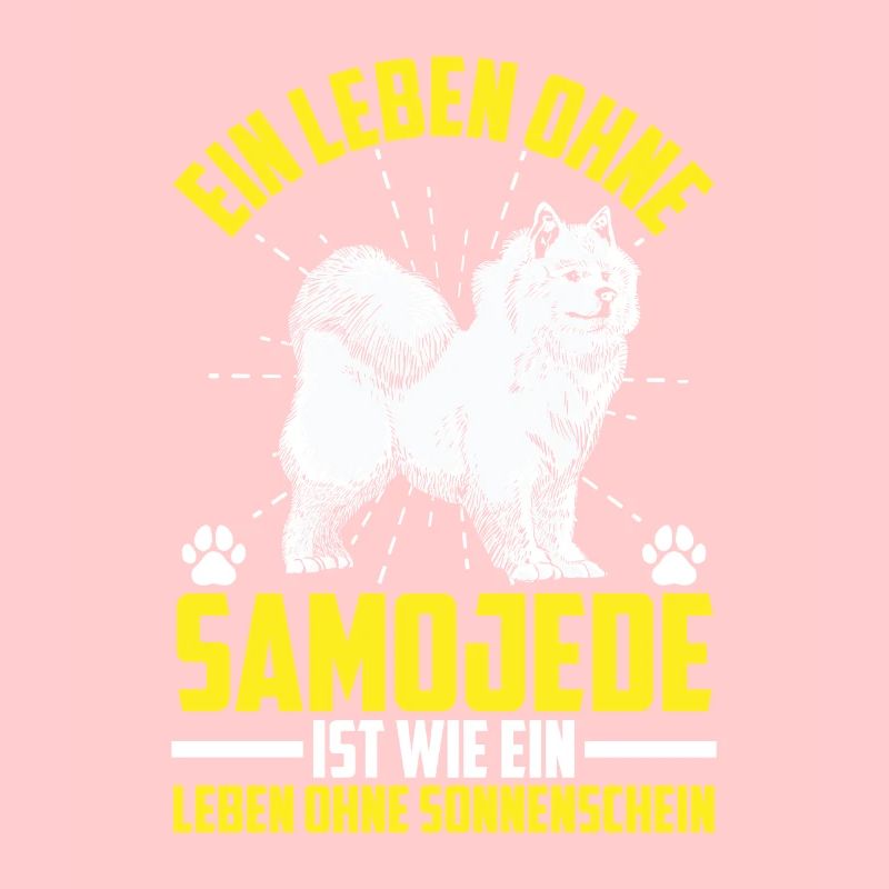 Leben ohne Samojede Schlittenhund
