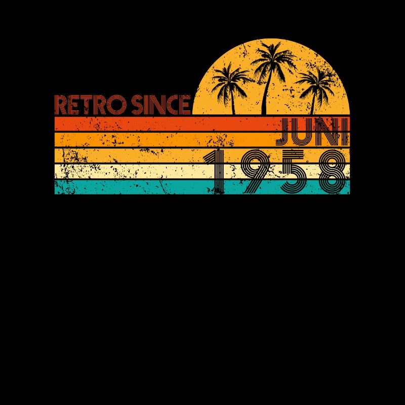 Retro since June 1958 - Birthday in June