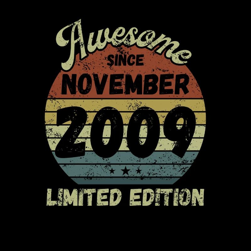 Awesome since November 2009 - Geburtstag