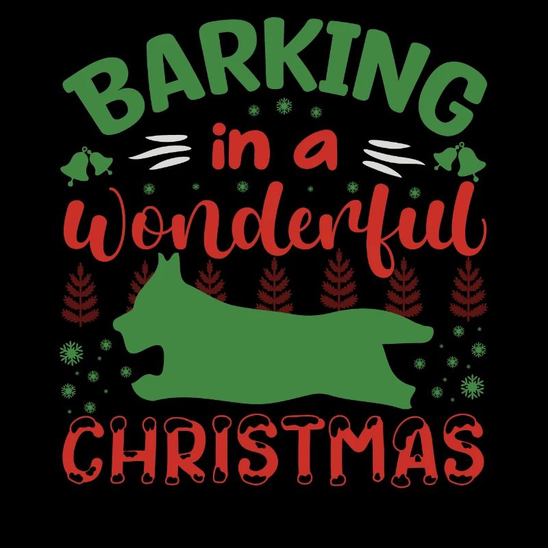 Vilain pull de Noël Corgi