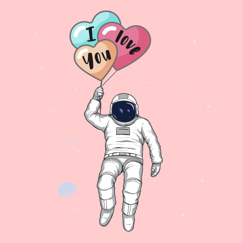 Astronaute, Je t’aime, ballons cardiaques