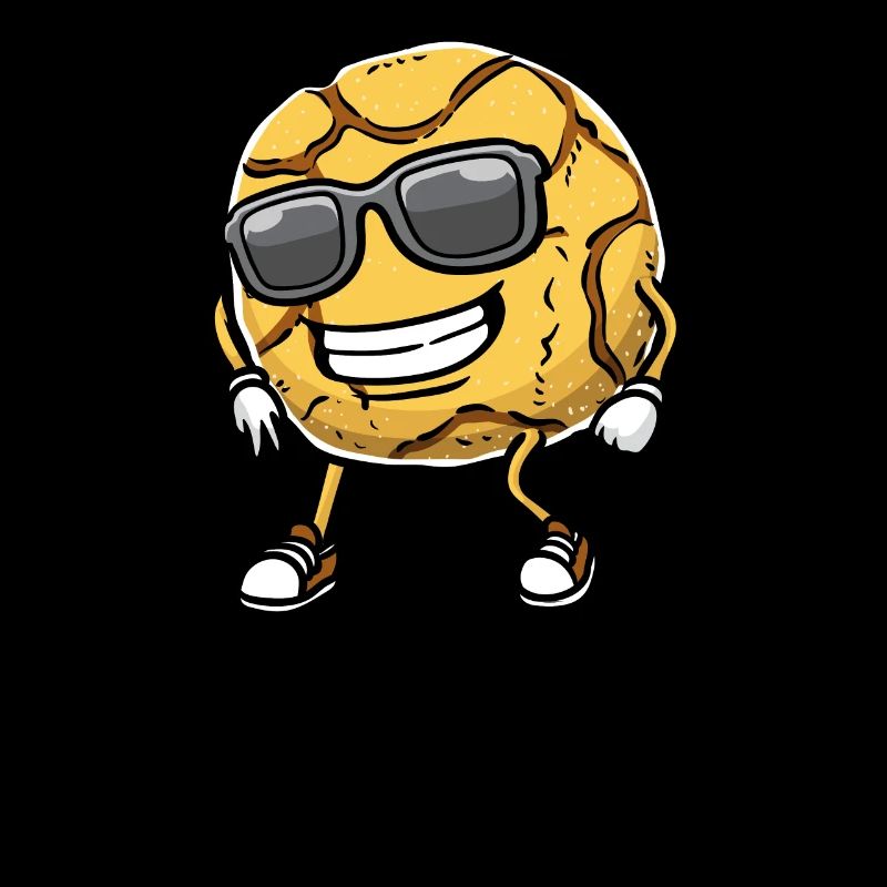Dancing Ginger Biscuit With Sunglasses