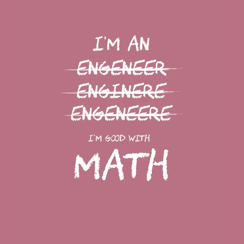 I Am Good With Math Engineer Science Nerd Gift