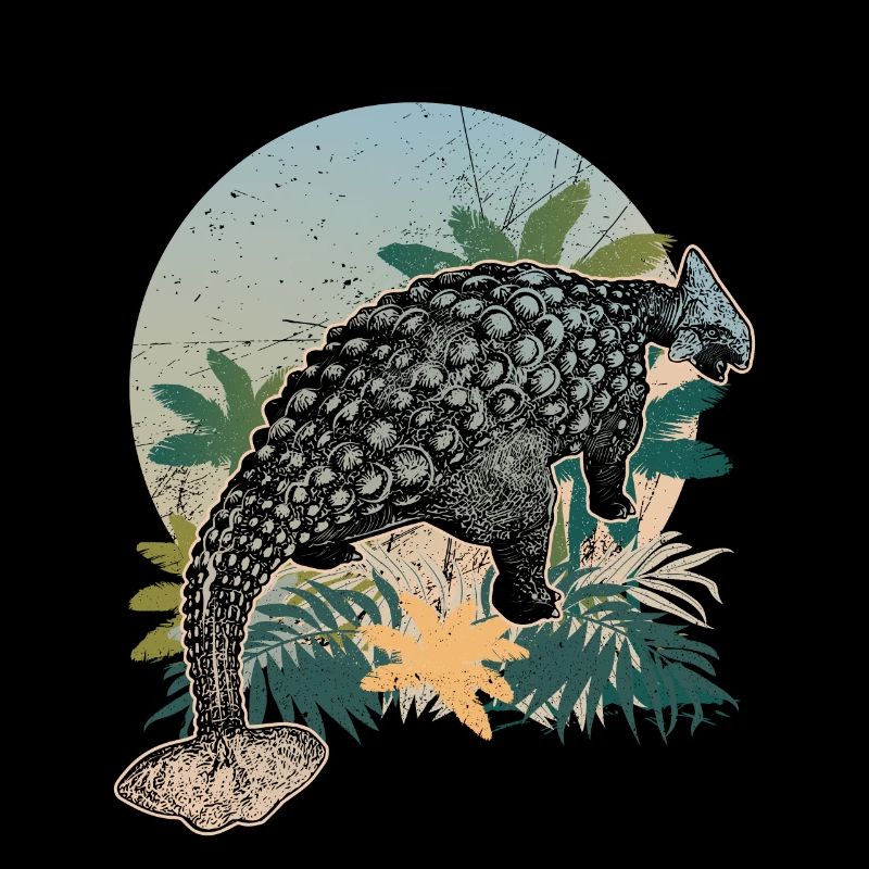 Dinosaurier der Urzeit Ankylosaurus