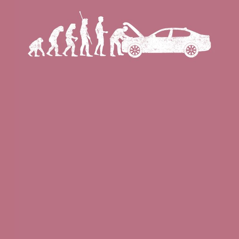 Evolution Auto Schrauber Automechaniker Geschenk