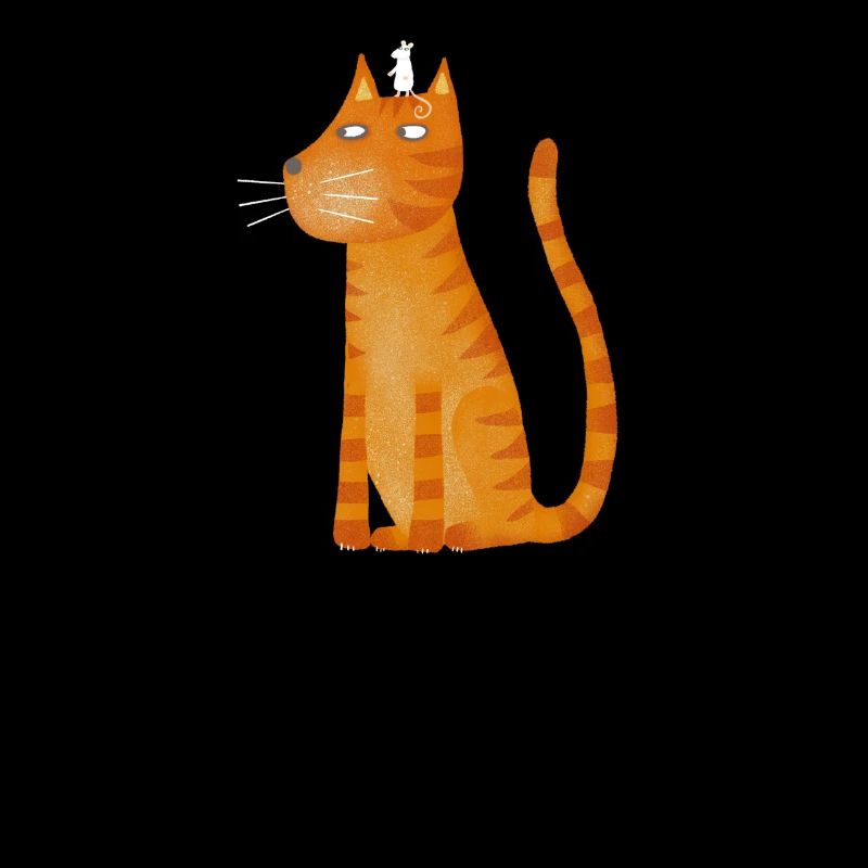 ginger cat and mouse