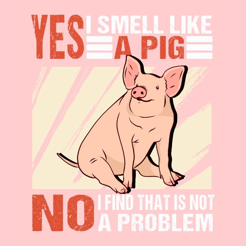 Pig pig pigs smell scented