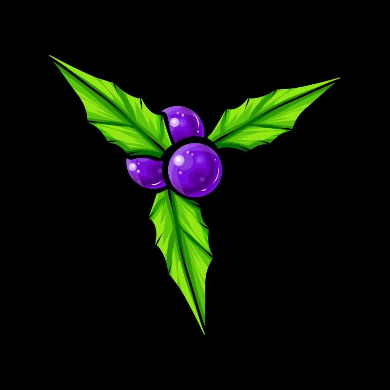 Purple Berrys sur Un Gui Pour Noël