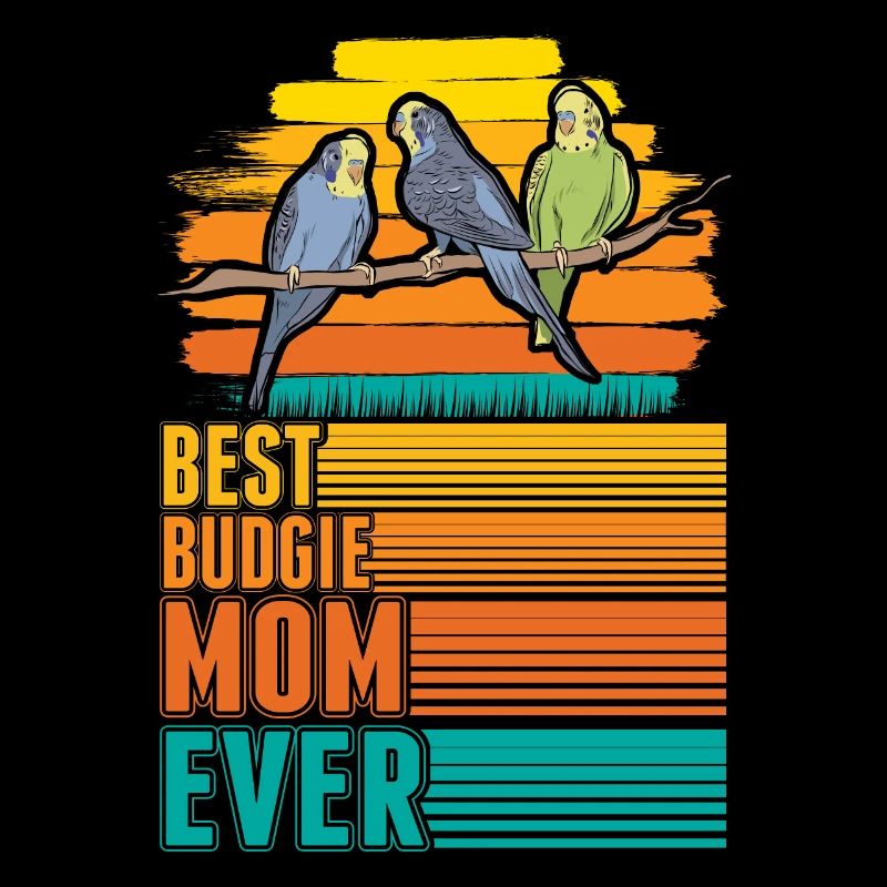Budgerigar Mama Welli Perruche Perruche Perruche