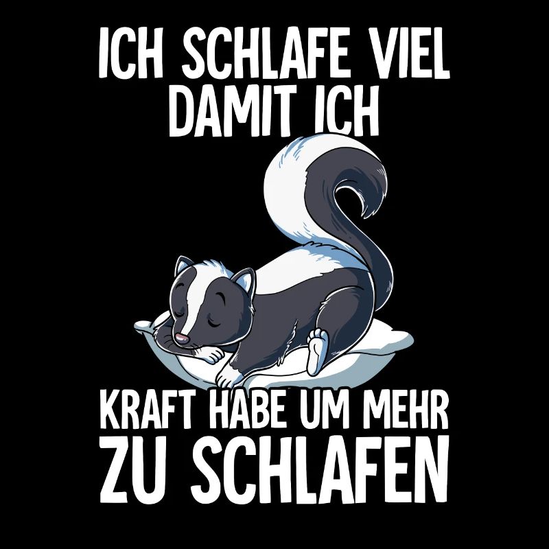 Ich Schlafe Stinktier