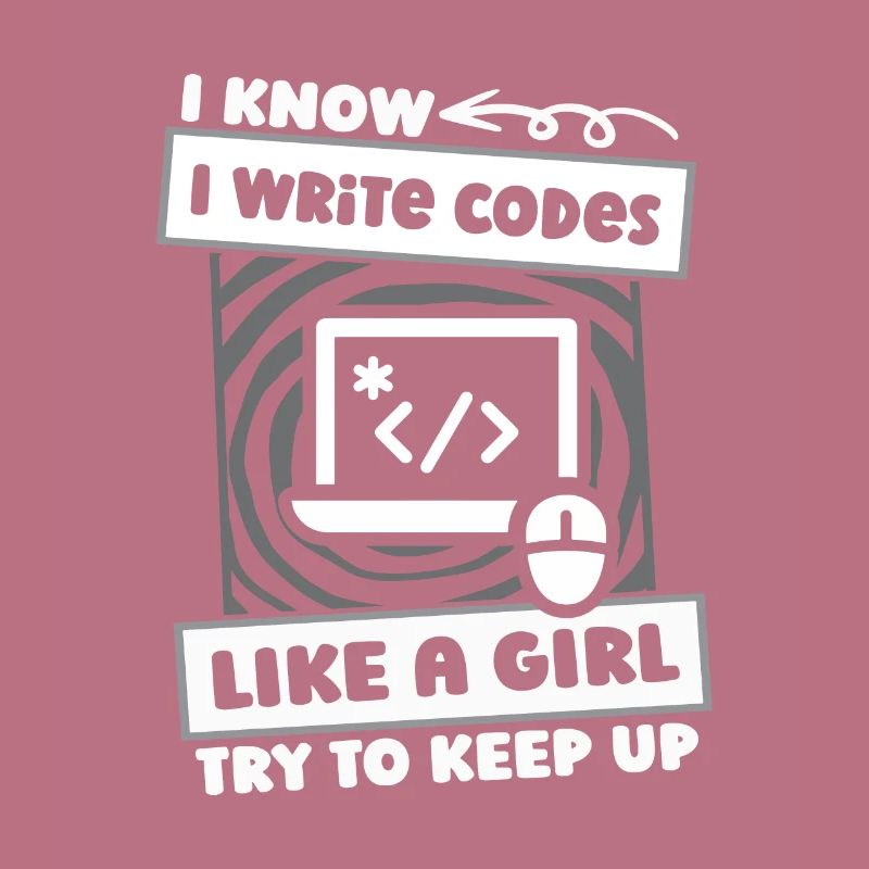 Developer Coder Programmer Girl