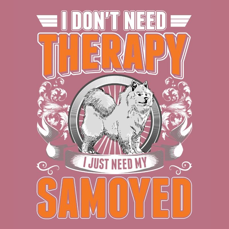 Samoyed Therapy Sled Dog Samoyed