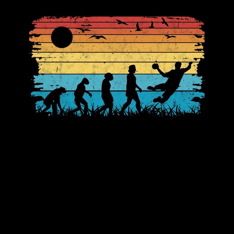 Handball Players Evolution Handball Team