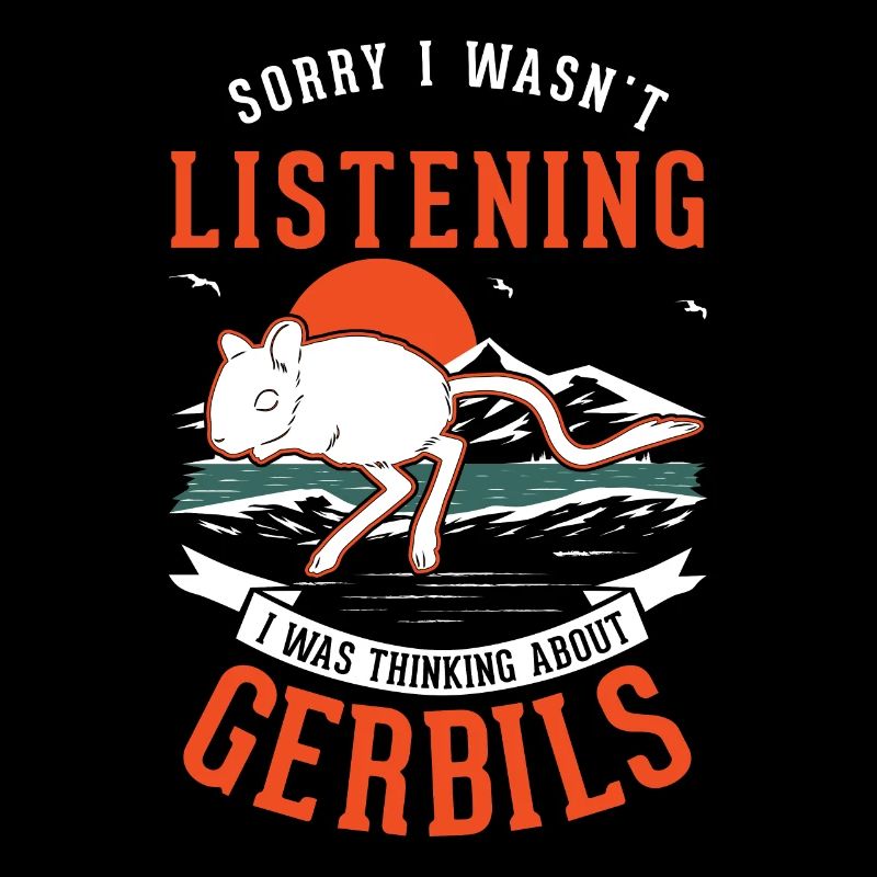Gerbil Geschenk Mongolische Rennratte Rennmaus