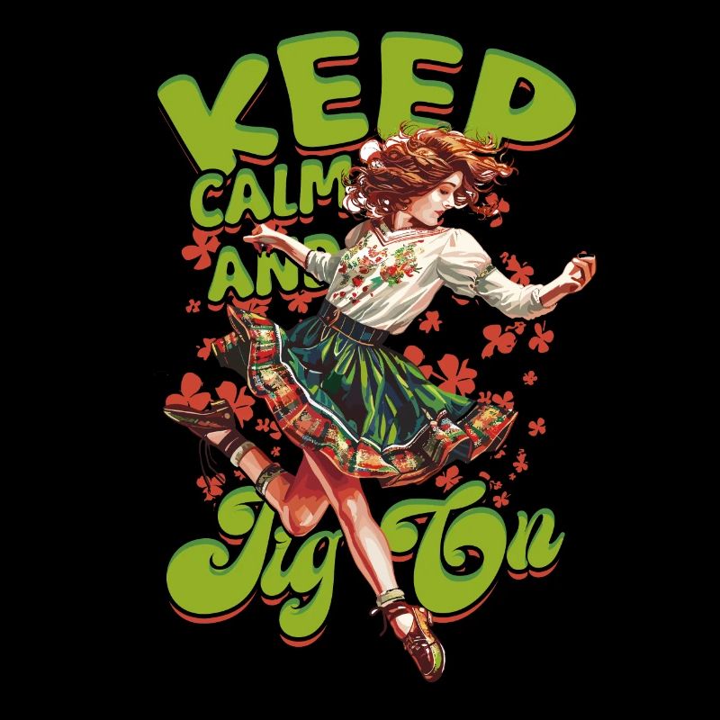 Danse irlandaise, restez calme et giguez