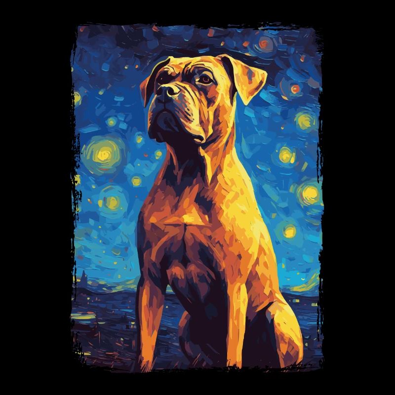 Presa Canario Starry Night