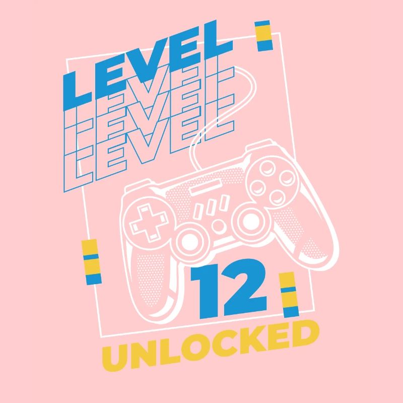 Gamer Gaming Level 12 Unlocked