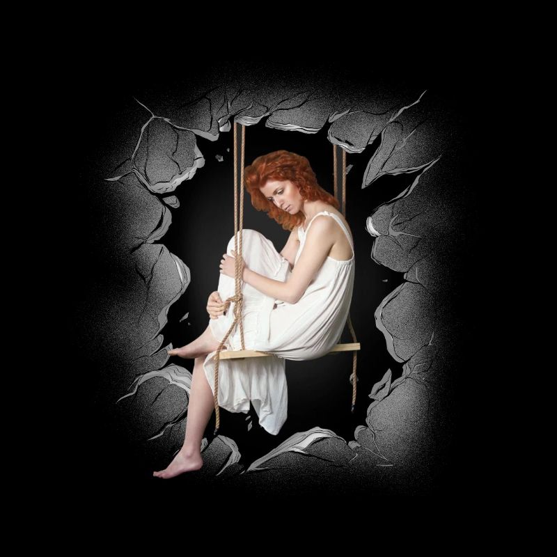 Fille Émotions Sentiments Dépression Deuil