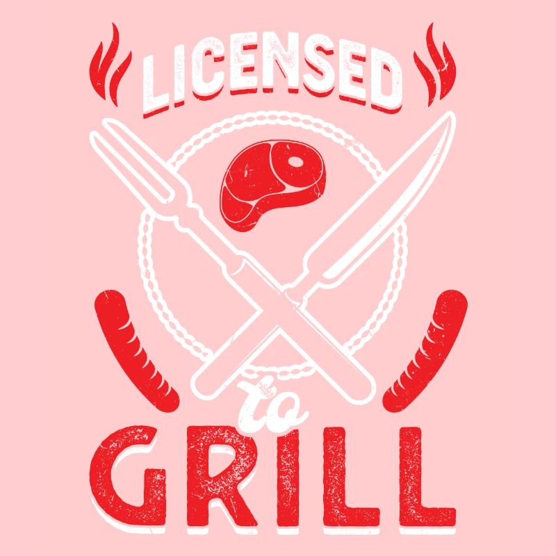 Lizenziert zum Grillen
