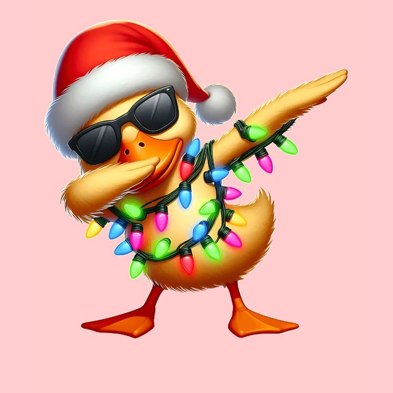 Polka Dot Duck Sunglasses Cute Christmas Xm
