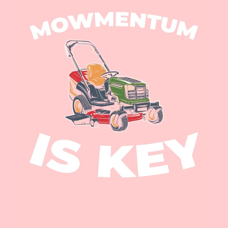 Lawn mower mowing