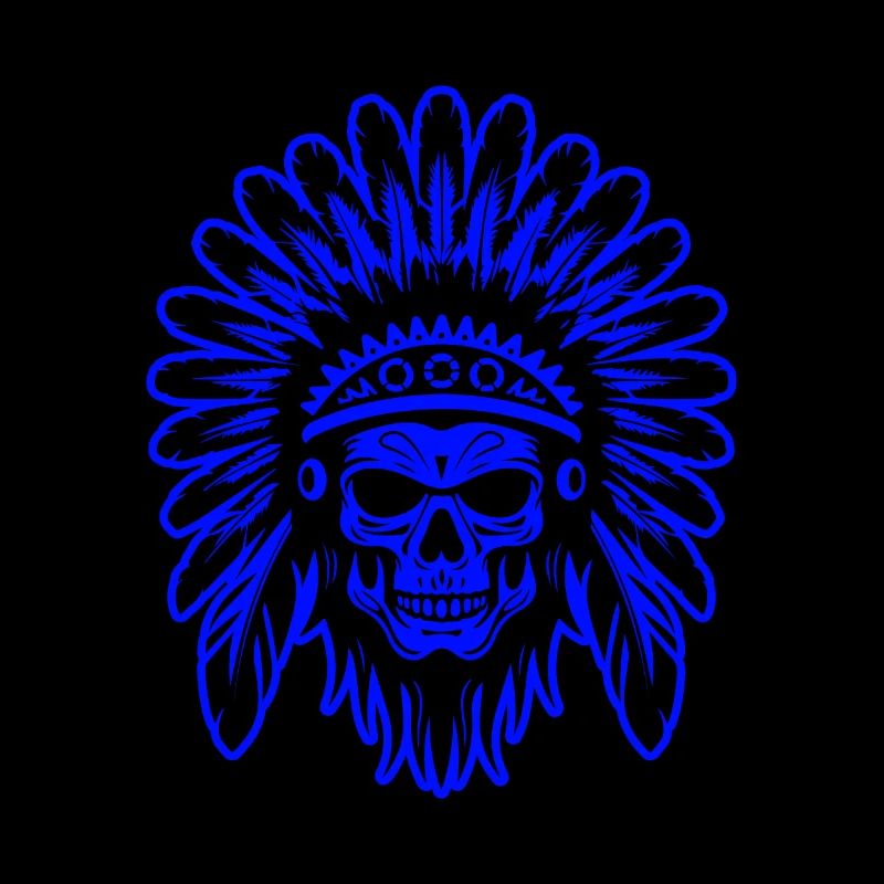 Apache Skull Indian