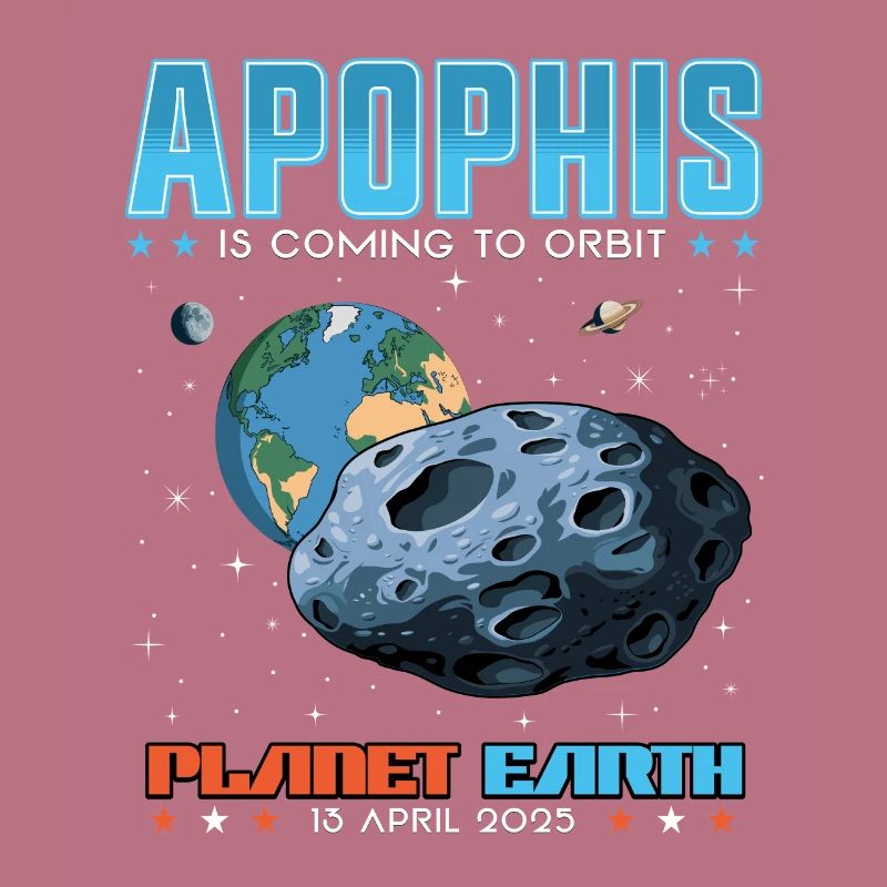 Événement spatial de rencontre rapprochée de l’astéroïde Apophis en avril