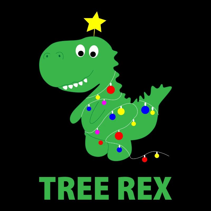 Tree rex gift saying dinosaur