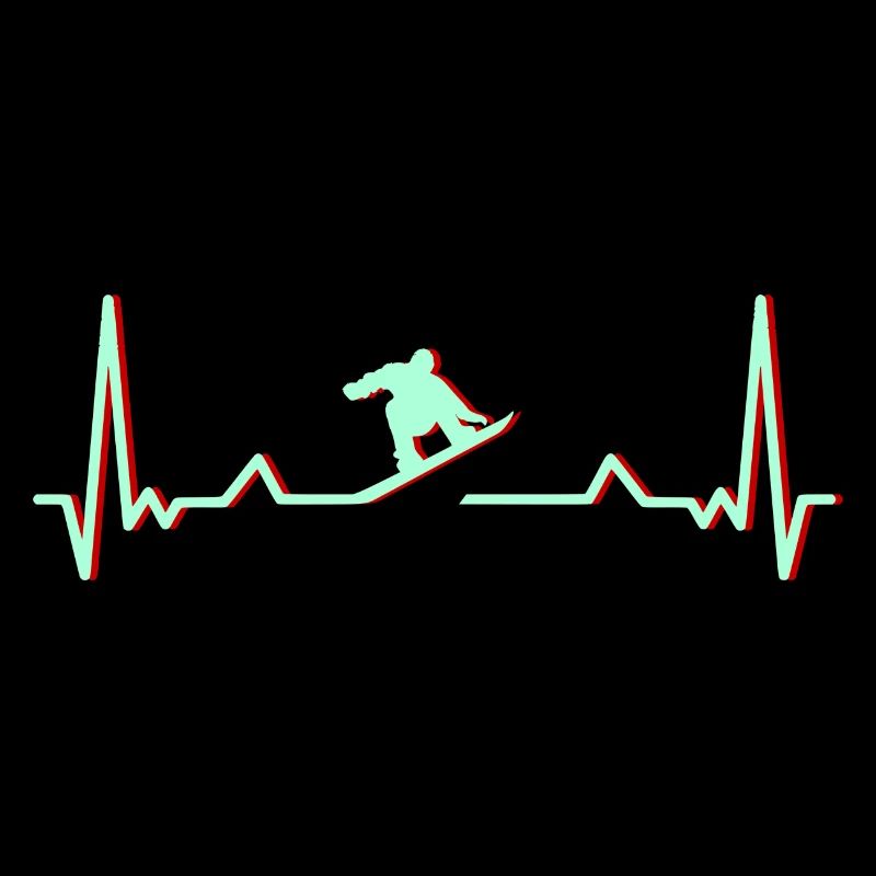 Heartbeat Snowboard Stylish