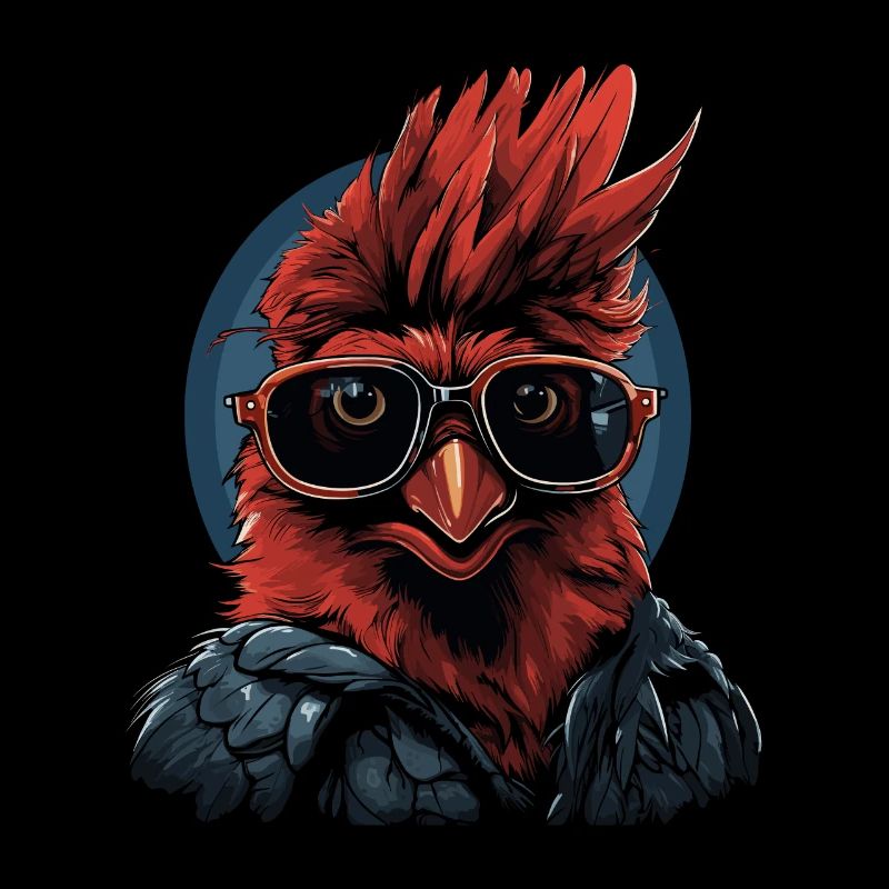Cardinal Vogel rouge