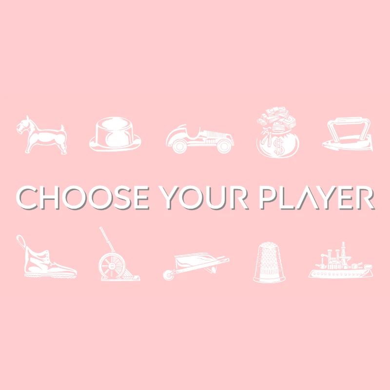 Monopoly Choose Your Player Figurines De Jeu
