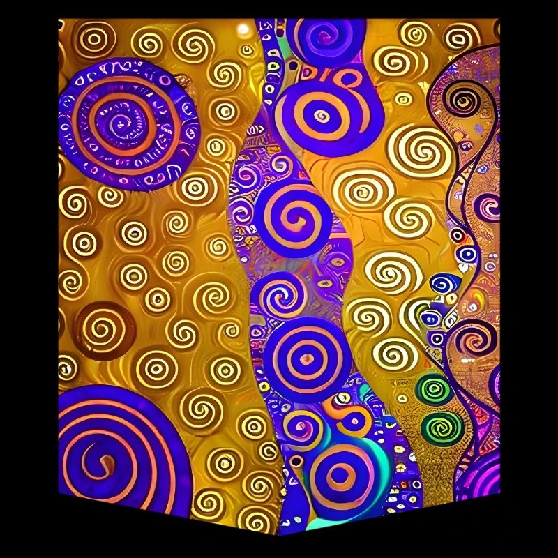 Idée cadeau de conception de T-shirt de poche imprimée colorée