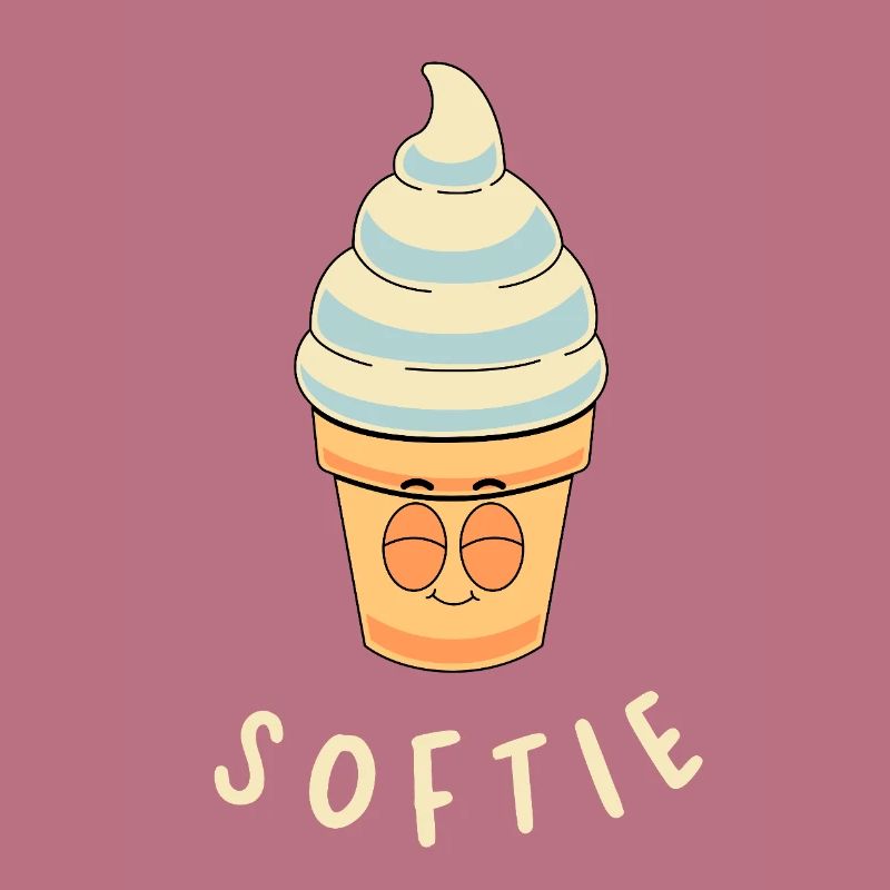 Softie Softeis Comic Icecream Lover