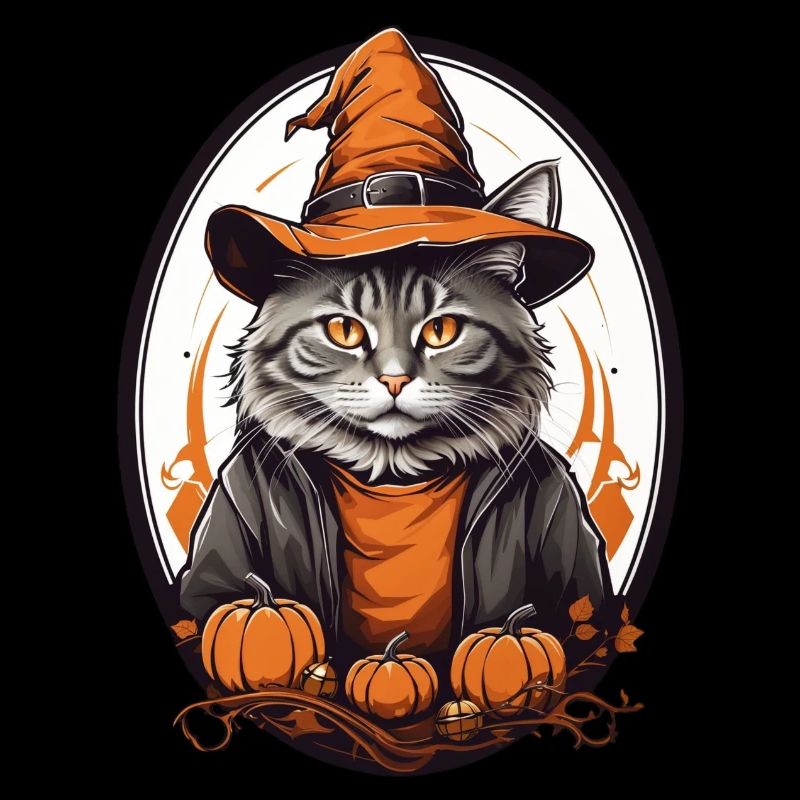 Chat d’Halloween