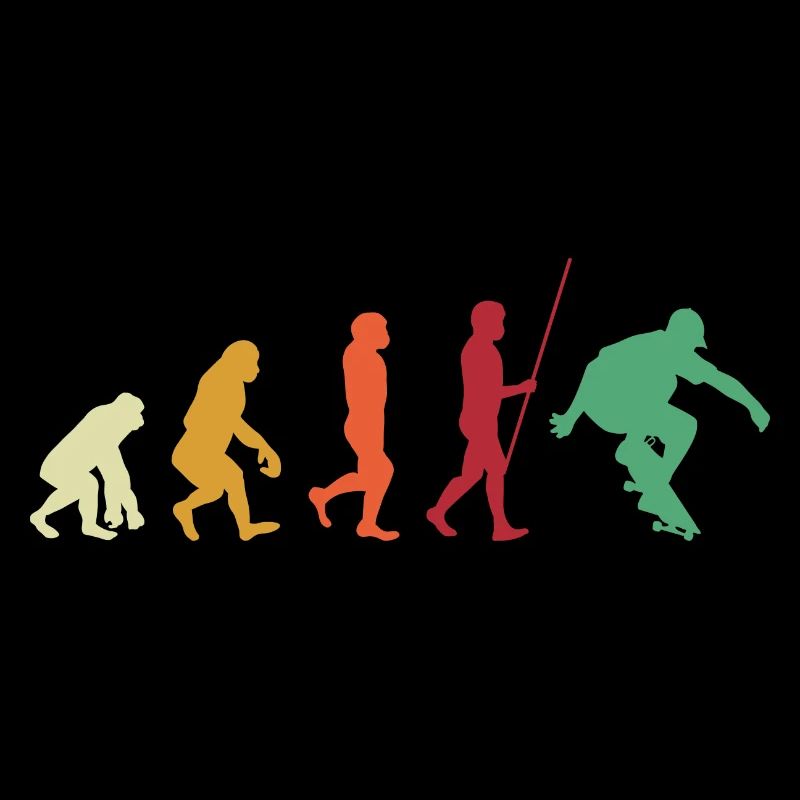 Skater Evolution Skateboard Longboard Halfpipe