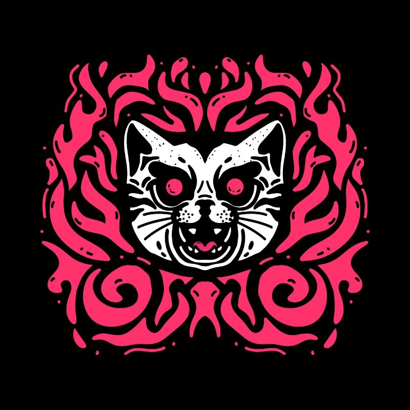 Dämonen-Katze
