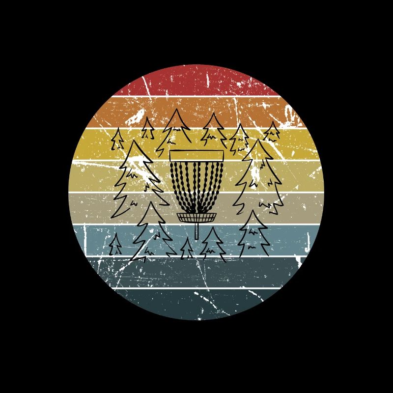 Disc Golf Rétro Vintage